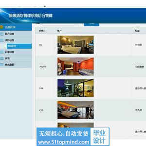 基于JSP184与SSM框架的星级酒店管理系统设计与实现